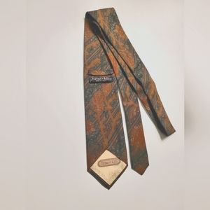 Tiffany Vintage Paisley Print Silk Mens Tie